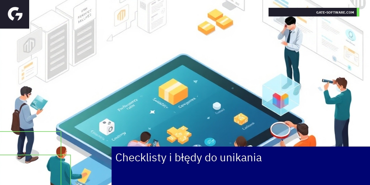 Lista kontrolna i błędy przy wdrożeniu Hyva