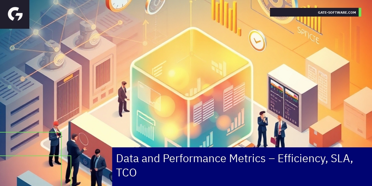 Graph showing project efficiency and cost reduction