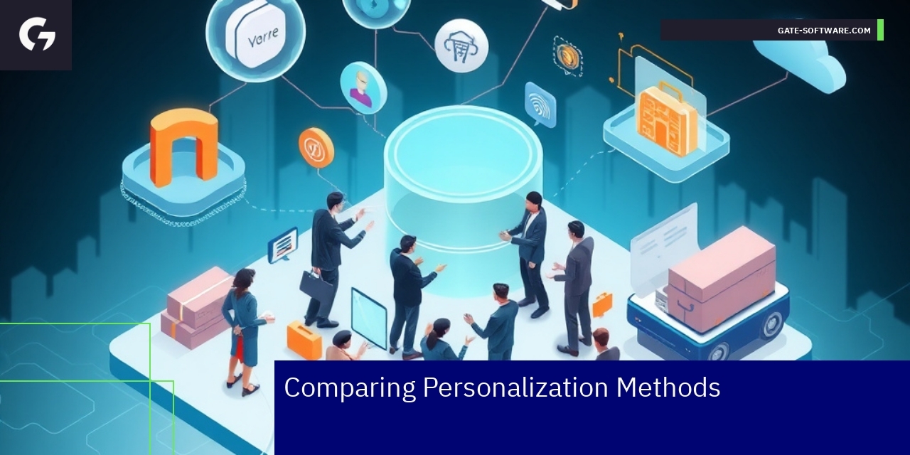 Diagram showing three Magento 2 personalization methods