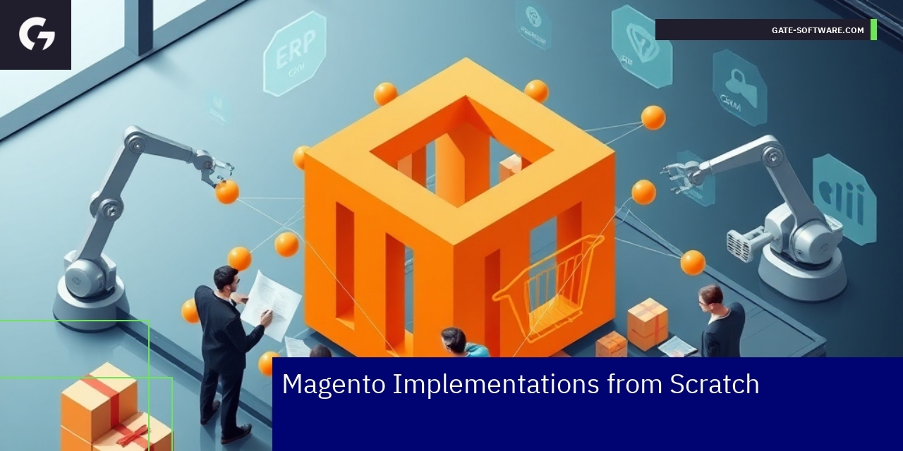 Magento workflow and integration diagram