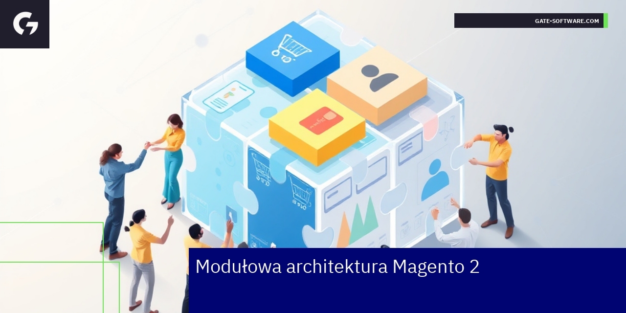 Schemat modułowej architektury Magento 2