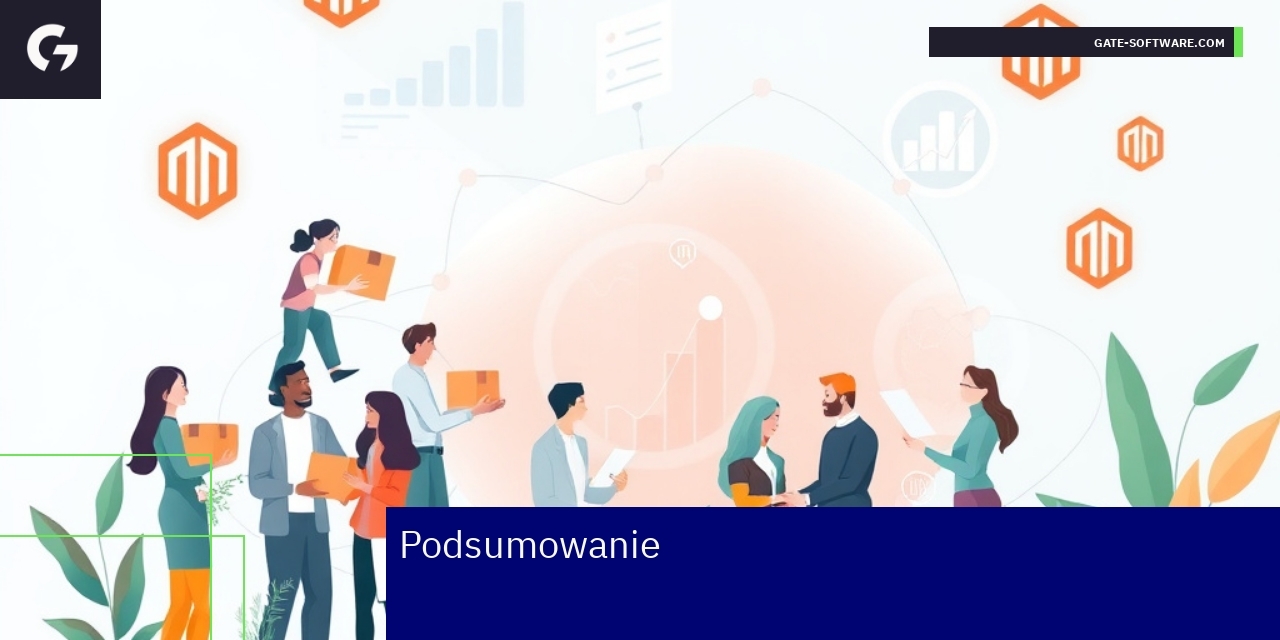 Ilustracja współpracy zespołu i rozwoju platformy