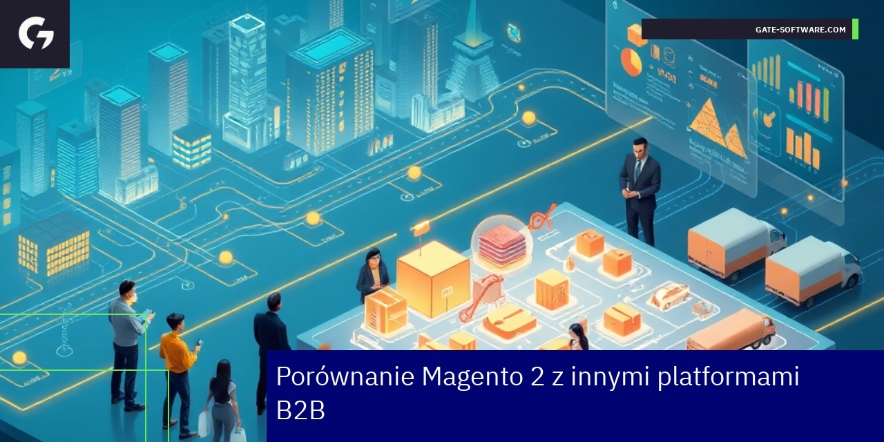 Schemat funkcji i zalet Magento 2 platformy B2B
