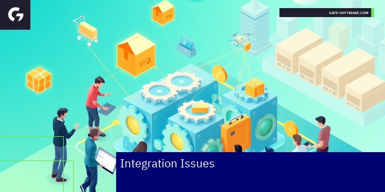 Diagram showing integration and performance issues