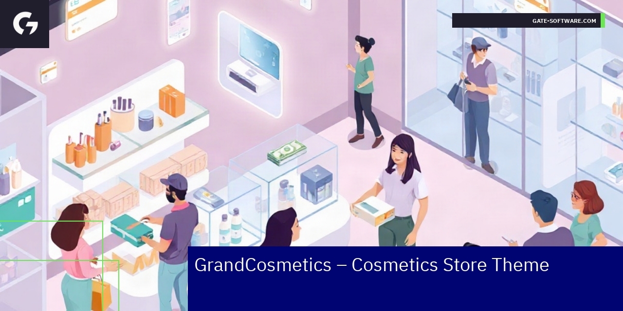 GrandCosmetics Theme Features and Limitations eCommerce theme overview with payment and customization