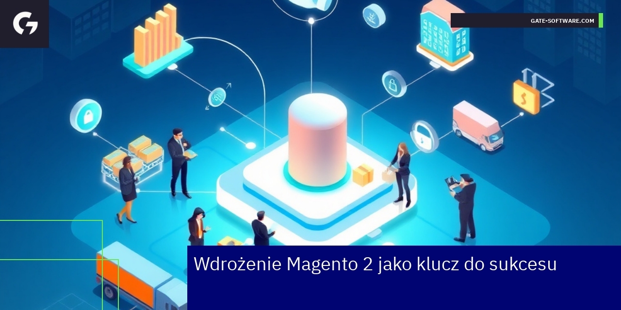 Schemat integracji Magento 2 z ERP CRM i magazynem