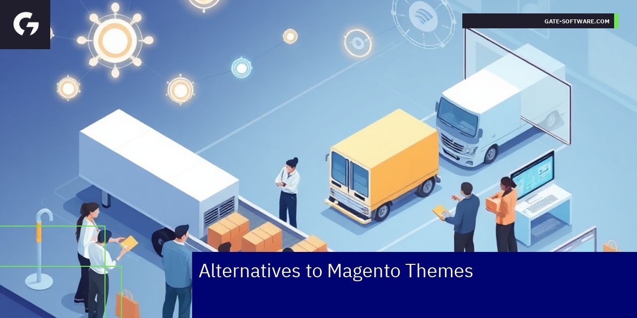 Diagram illustrating Hyva’s streamlined Magento frontend