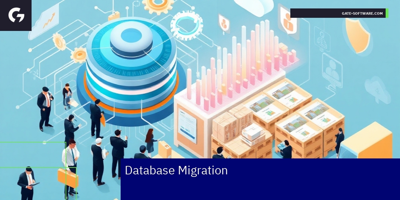 B2B Magento Database Migration Strategies Illustration of database migration process and analysis