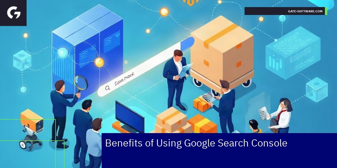 Benefits of Google Search Console for Magento SEO Dashboard showing search console metrics and reports