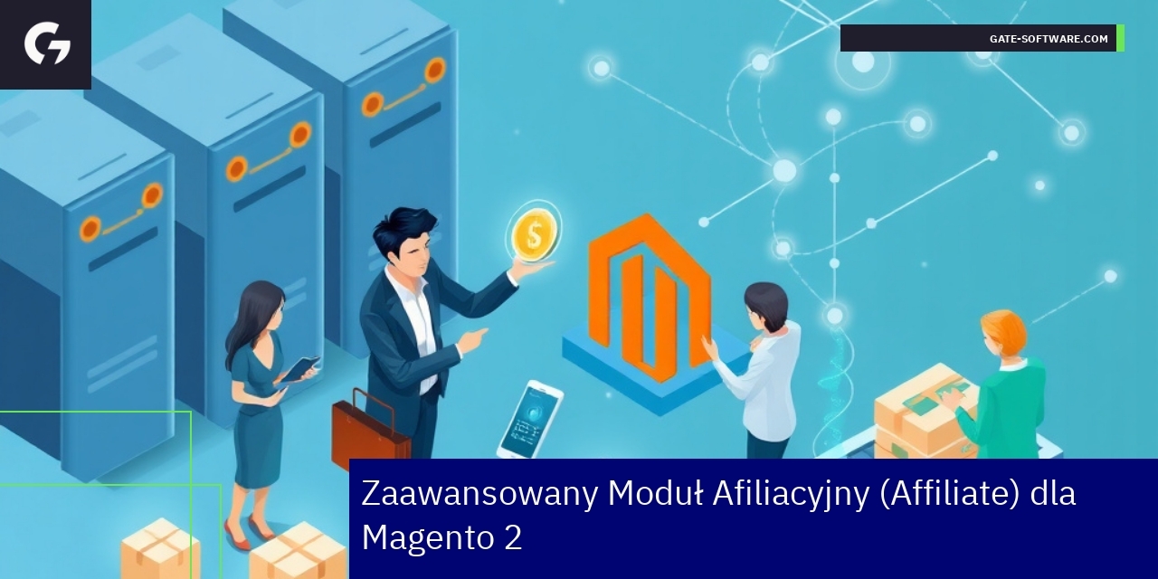 Zaawansowany moduł afiliacyjny dla Magento 2 Schemat działania modułu afiliacyjnego Magento 2