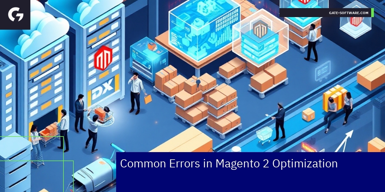 Illustration of Magento 2 optimization challenges and gains