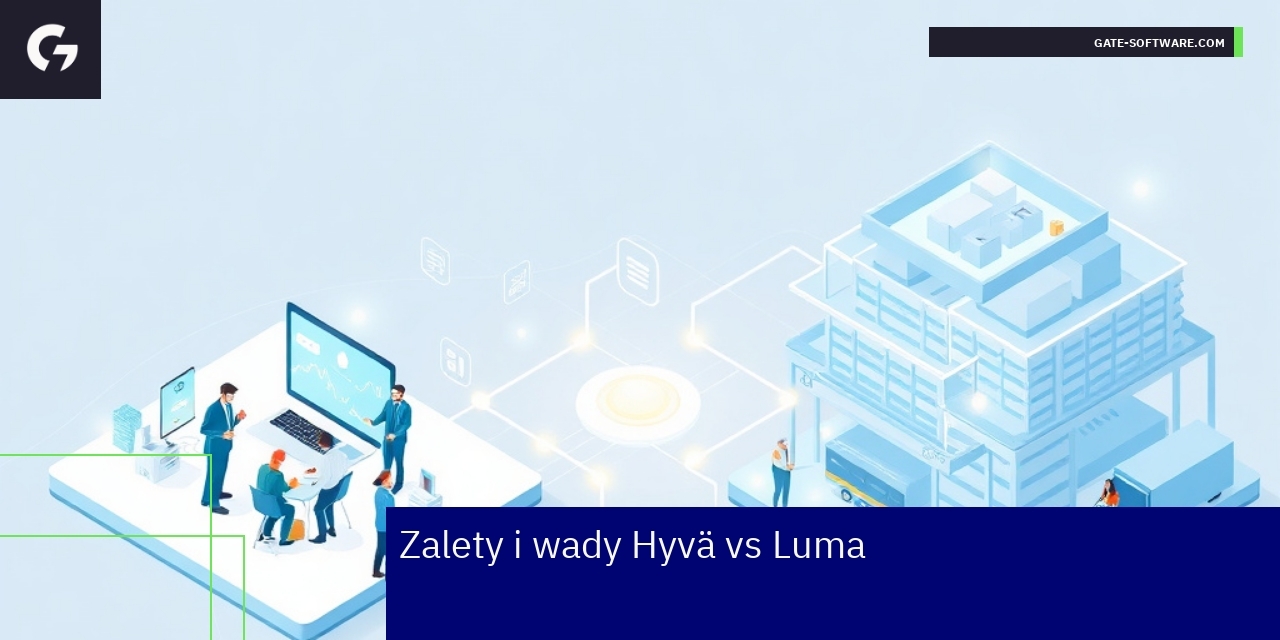 Schemat różnic Hyvä i Luma w Magento front-end