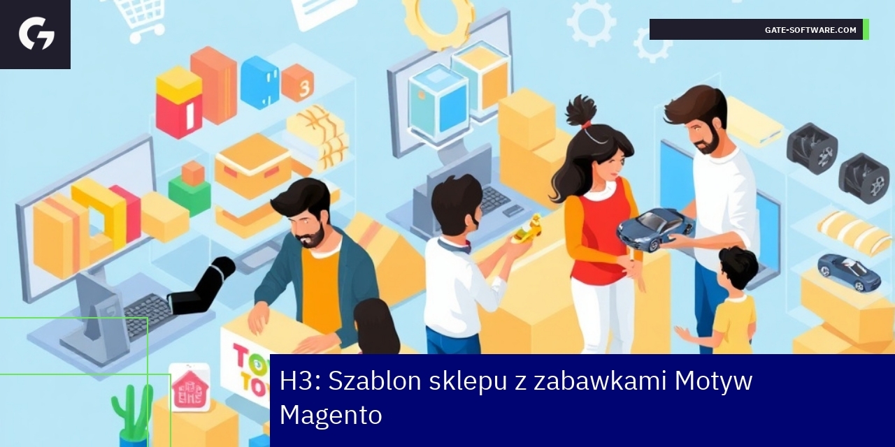 Nowoczesny szablon sklepu Magento z zabawkami i tuningiem
