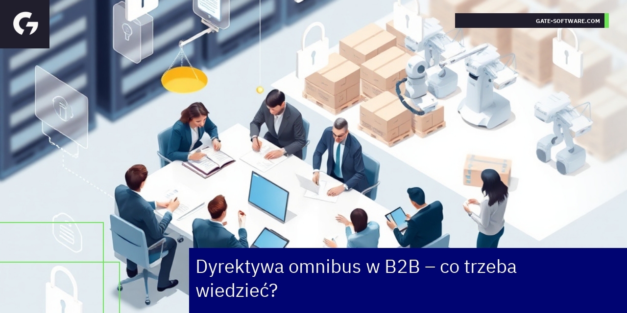 Ilustracja zastosowania dyrektywy omnibus w biznesie
