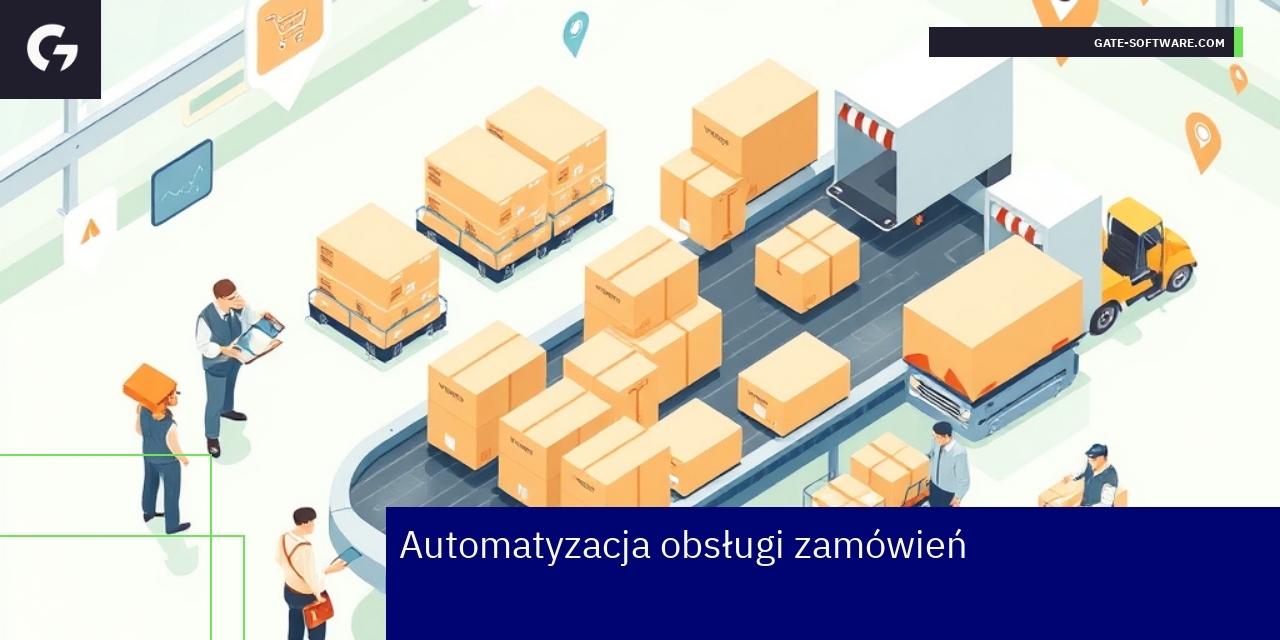 Schemat automatyzacji procesów zamówień online