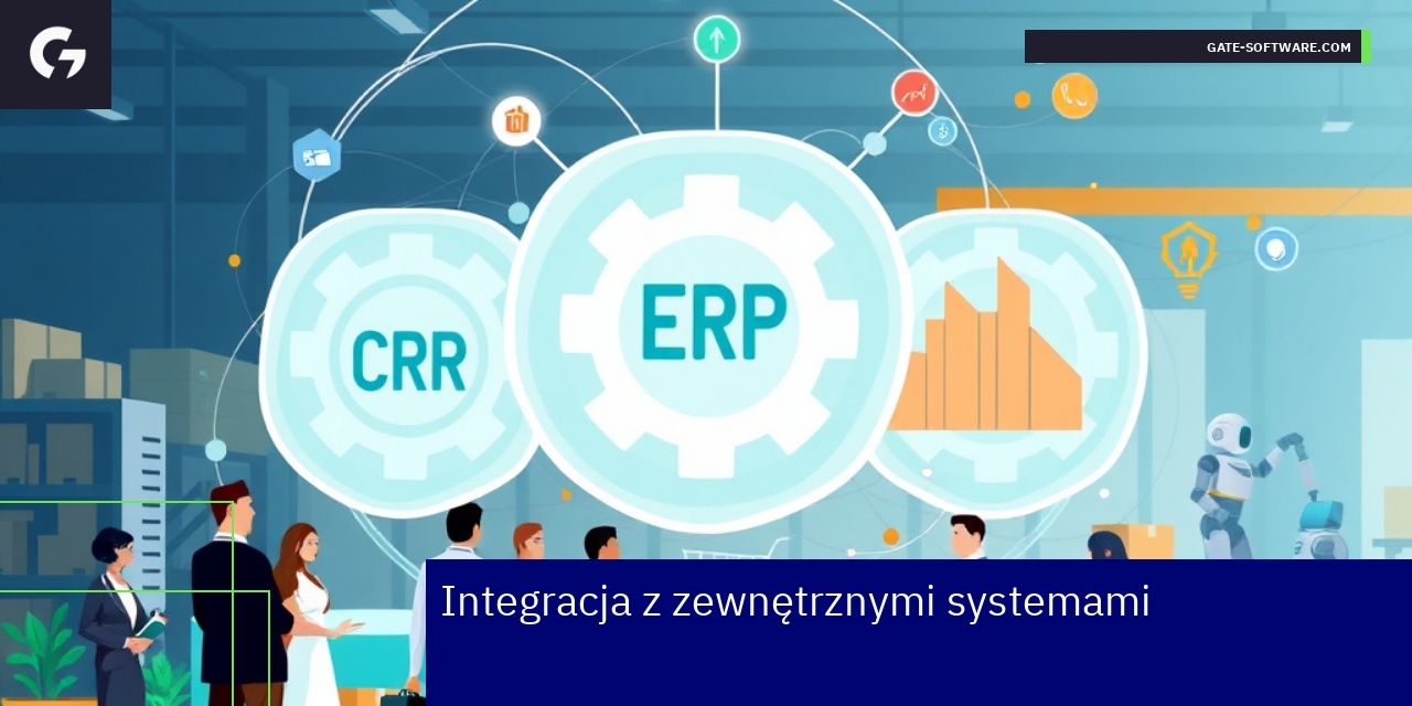 Integracja systemów Magento 2 dla biznesu B2B Schemat integracji systemów CRM, ERP i marketingowych