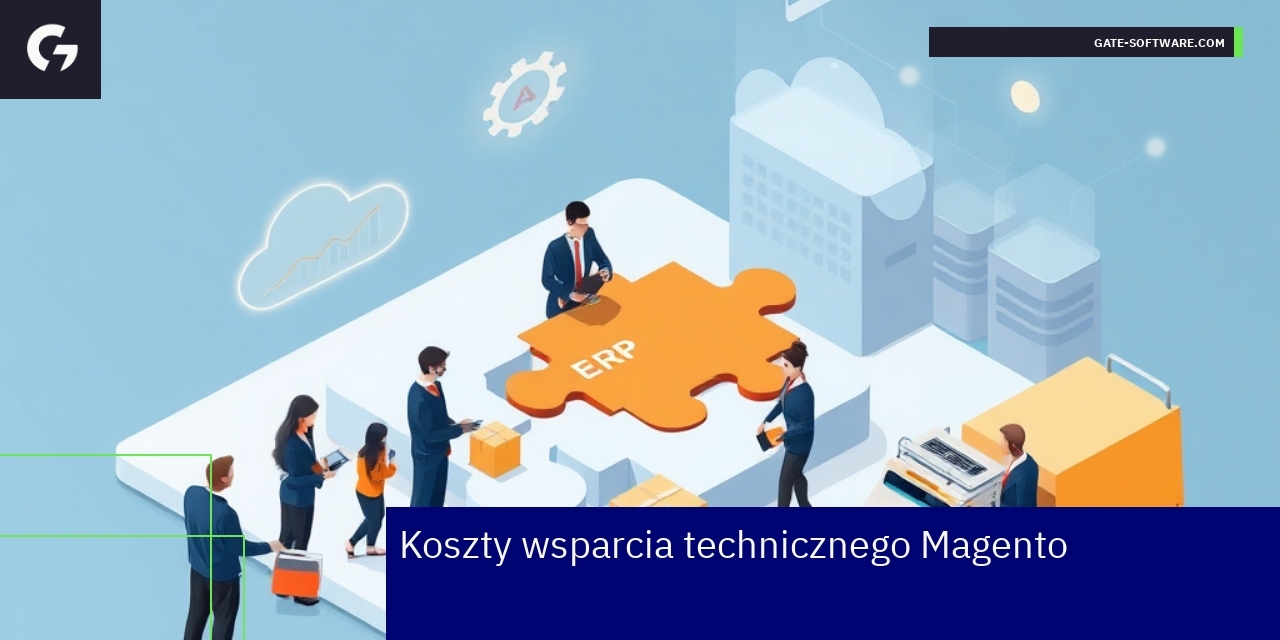 Schemat kosztów wsparcia technicznego Magento B2B