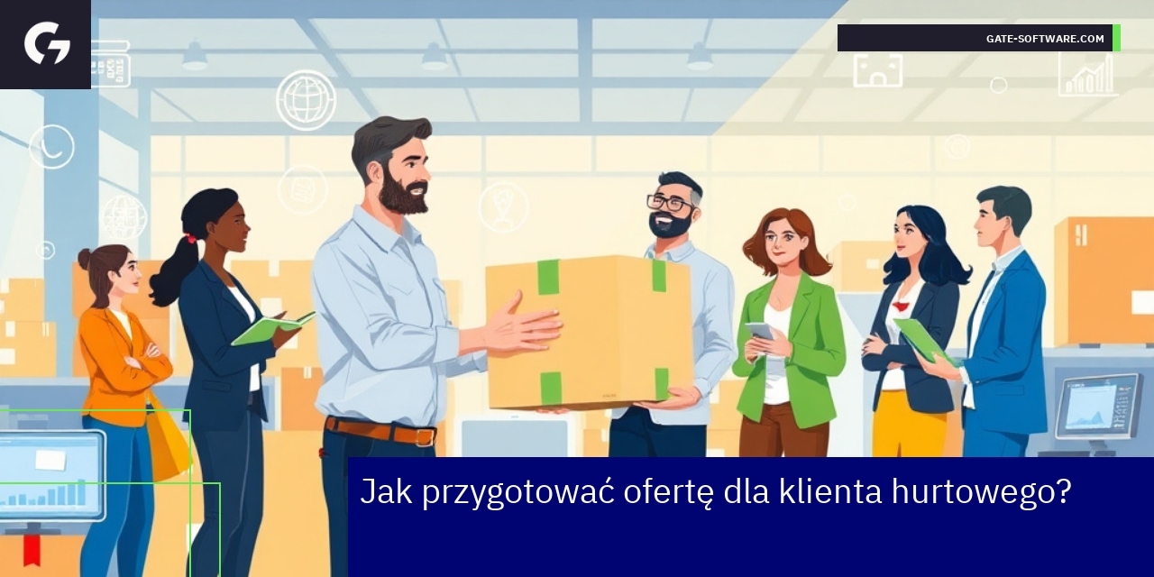 Schemat oferty handlowej dla klienta hurtowego