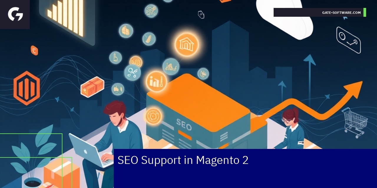 Magento 2 platform with SEO and CMS features