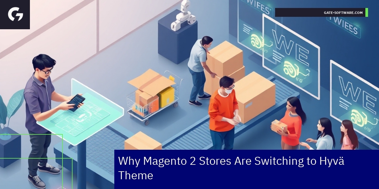 Modern eCommerce frontend design with Hyvä theme