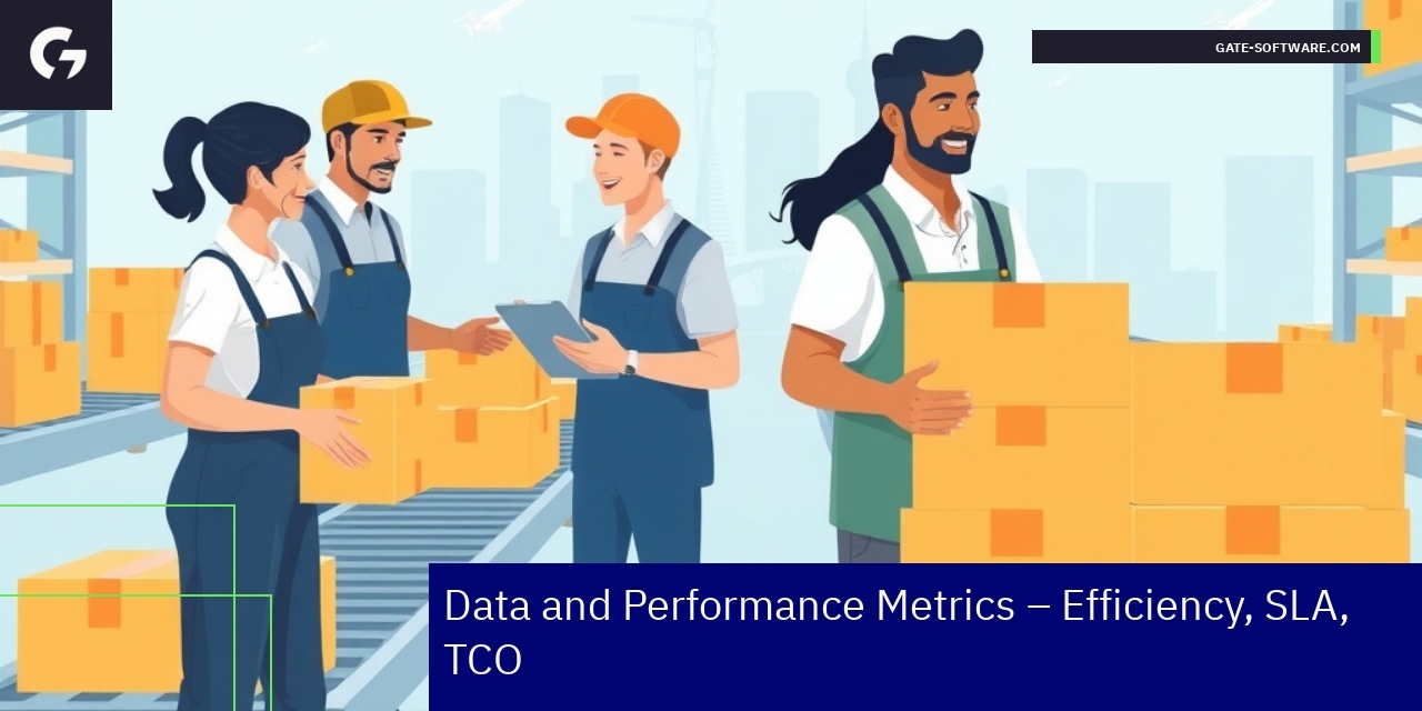 Key operational efficiency metrics and performance data