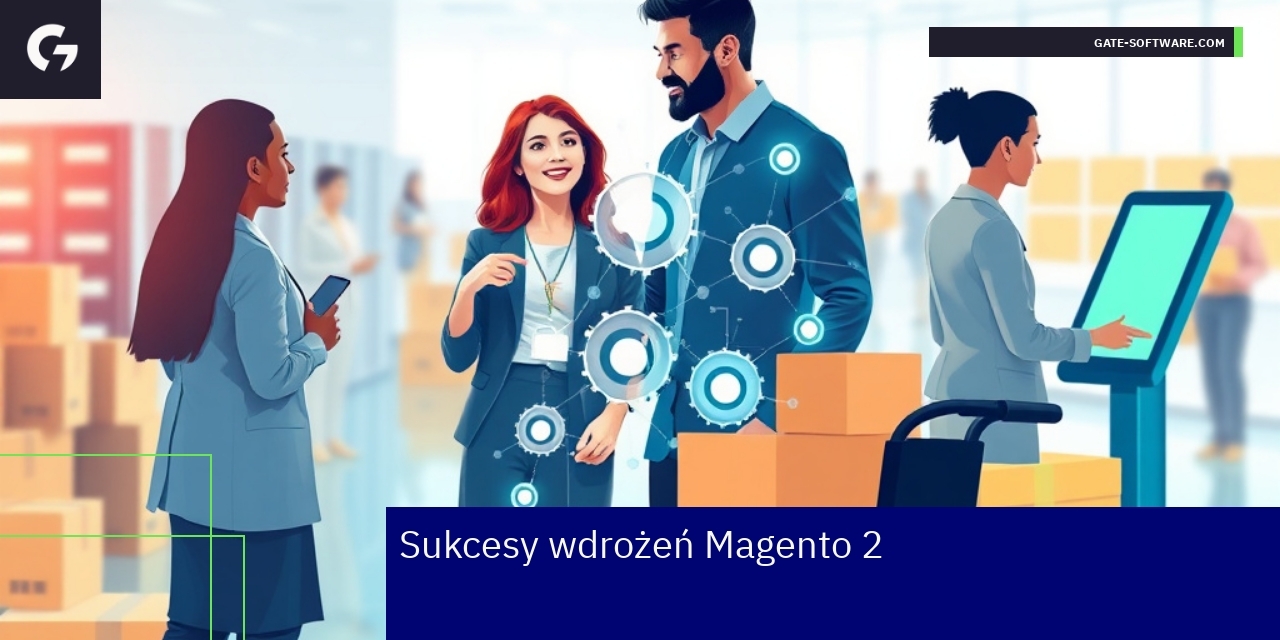 Grafika przedstawiająca rozwój platformy Magento 2