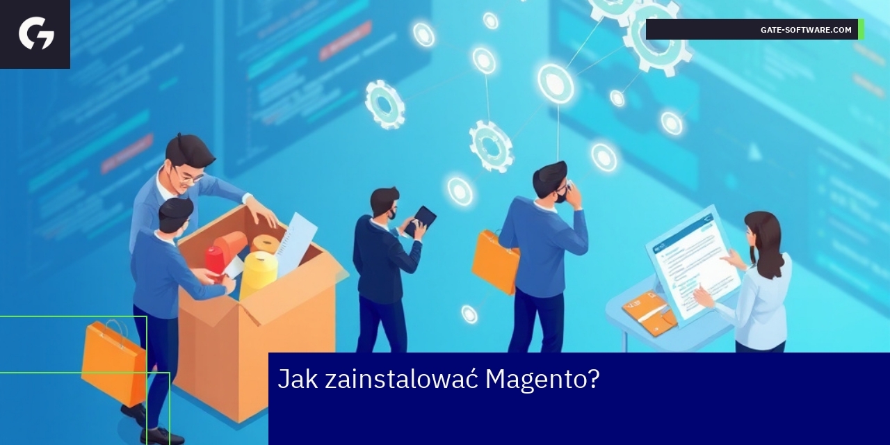 Proces instalacji Magento z obsługą Hyva Schemat instalacji Magento i integracji modułów
