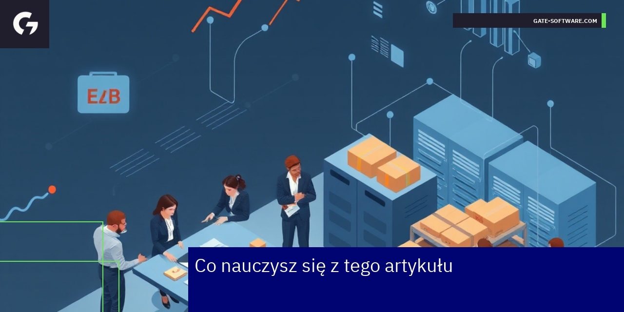 Ilustracja przedstawiająca sklep internetowy B2B