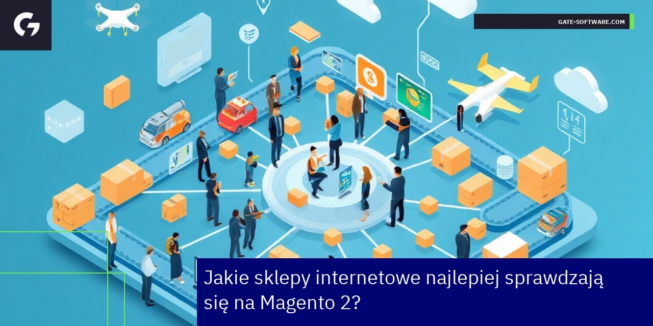 Schemat działania platformy Magento 2 dla e-commerce