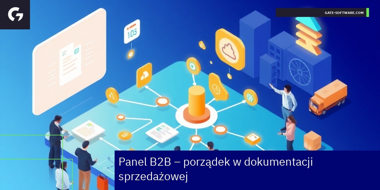Porządek w dokumentacji sprzedażowej B2B Schemat integracji Magento 2 i ERP w B2B