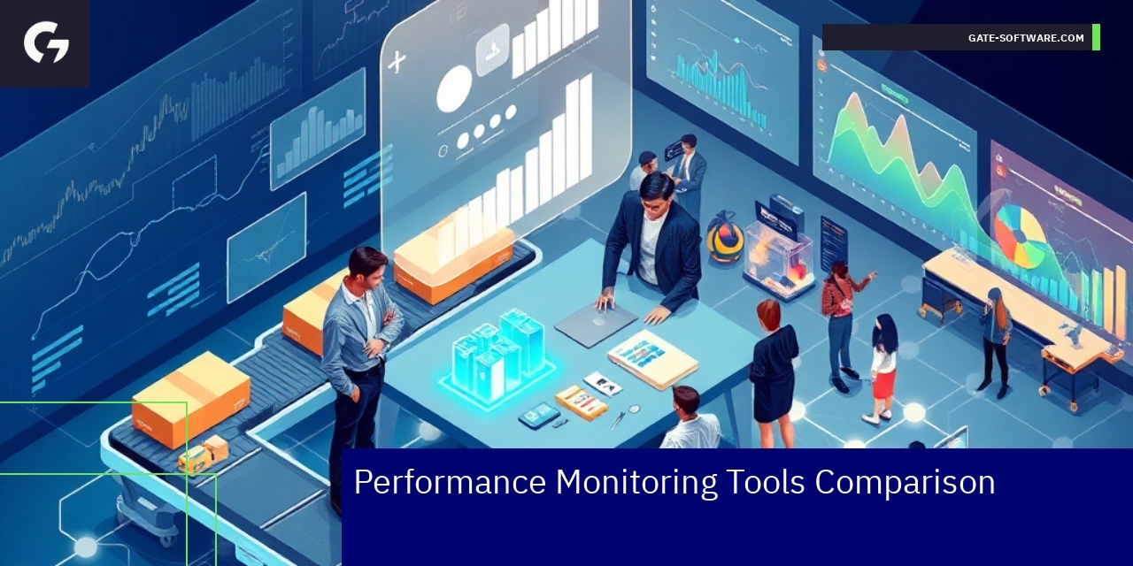 Dashboard showing paid and free monitoring tool features