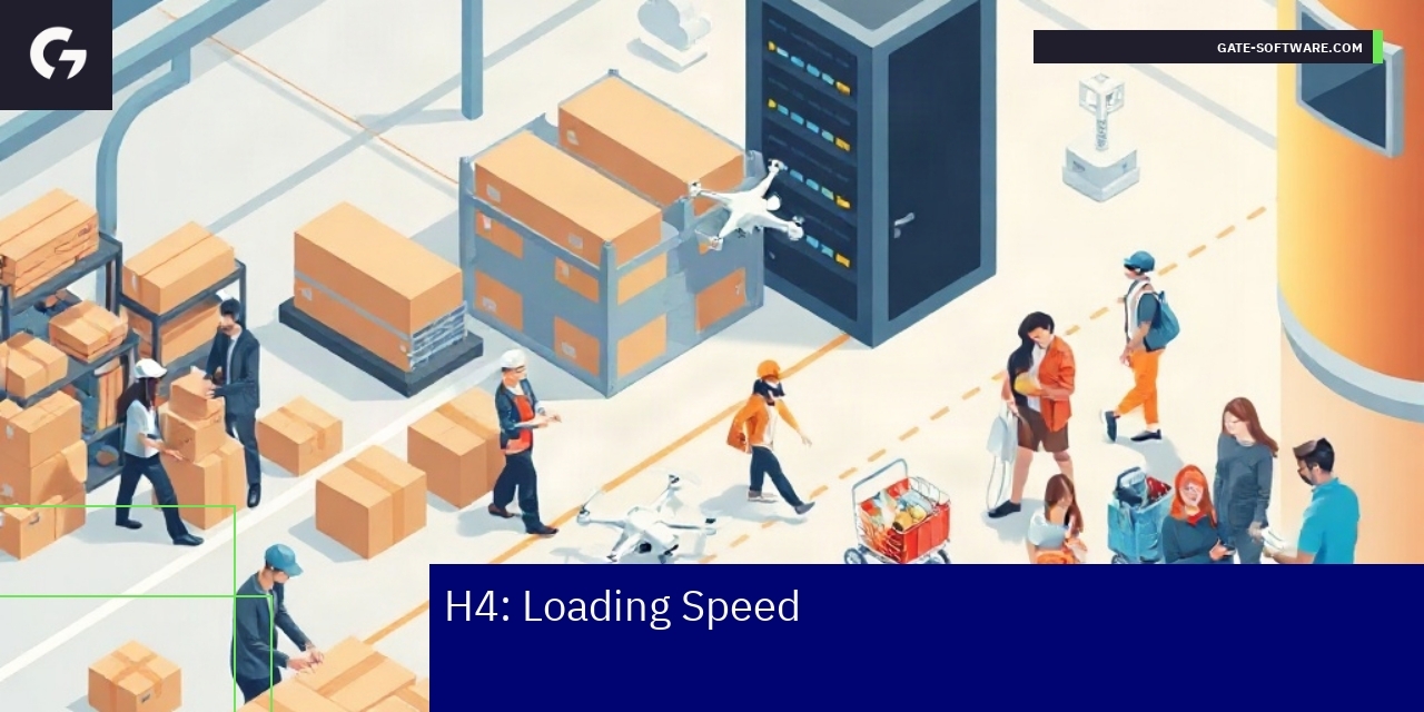 Optimizing Loading Speed for Better User Experience Graph showing loading speed metrics and optimization
