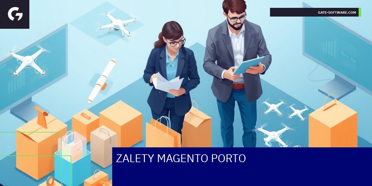 Schemat integracji i korzyści Magento Porto