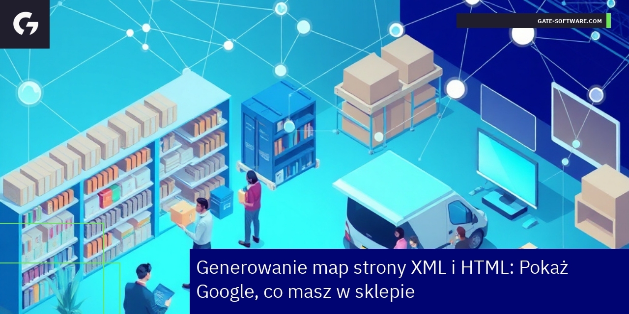 Mapa strony XML i HTML dla sklepu internetowego