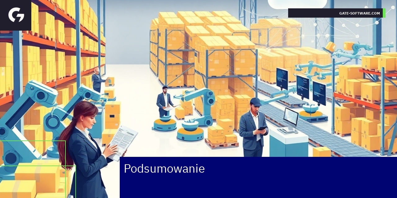 Schemat automatyzacji magazynów i integracji systemów