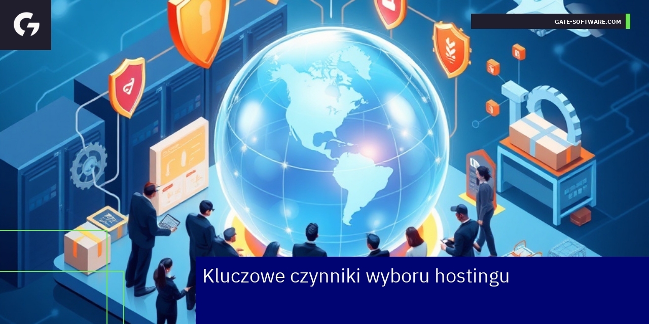 Serwer hostingowy zapewniający stabilność i bezpieczeństwo
