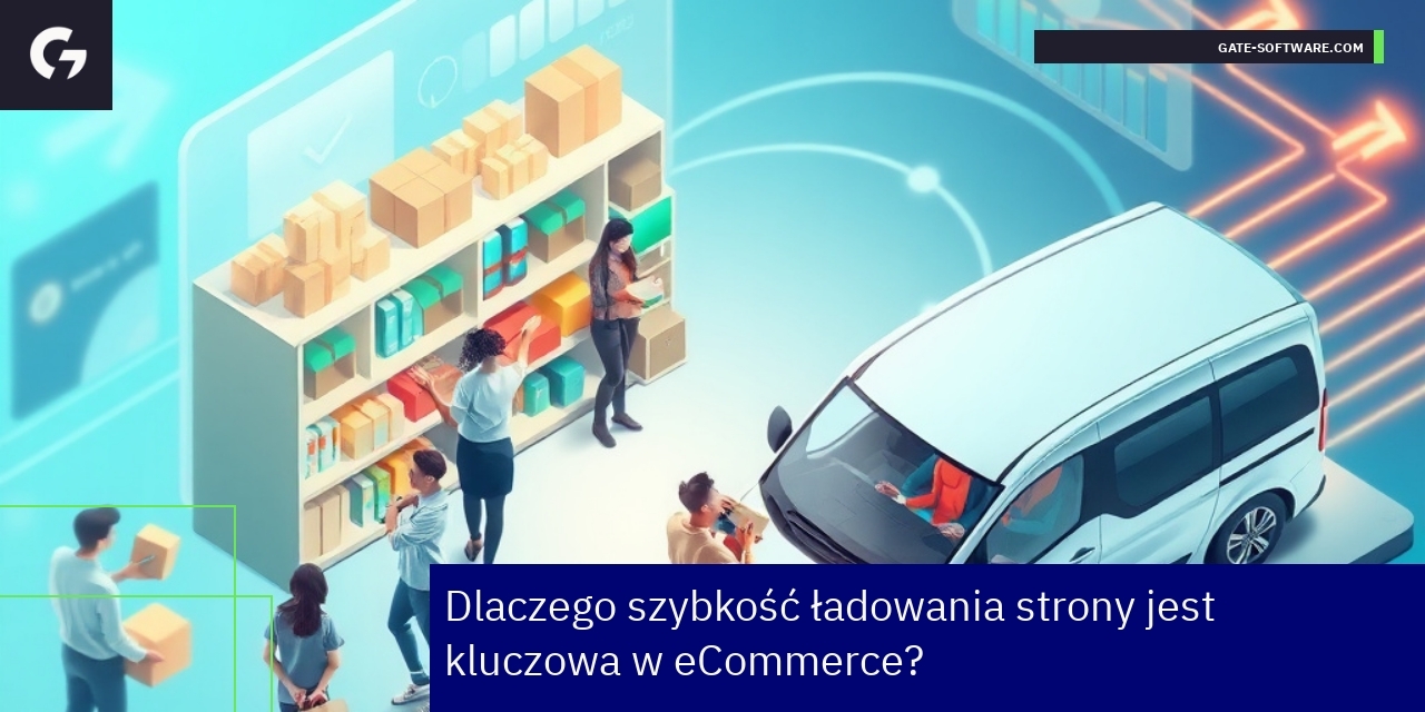 Szybka strona internetowa eCommerce na ekranie laptopa