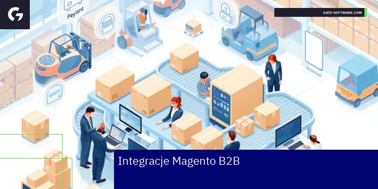 Schemat integracji systemów B2B w Magento