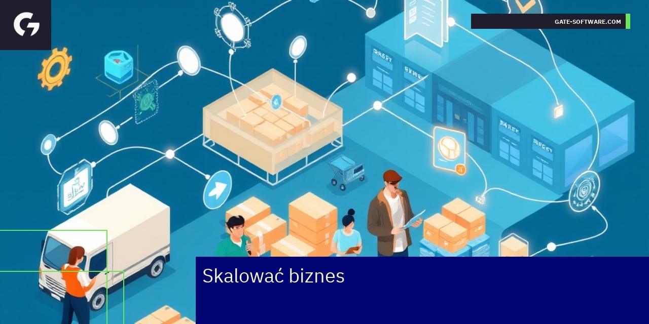 Schemat integracji systemów B2B i ERP dla biznesu