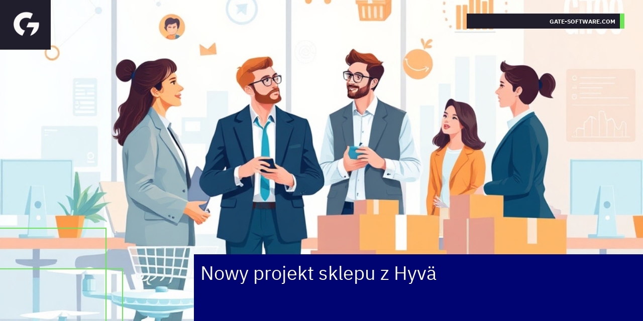 Projekt sklepu z grafiką i elementami UX