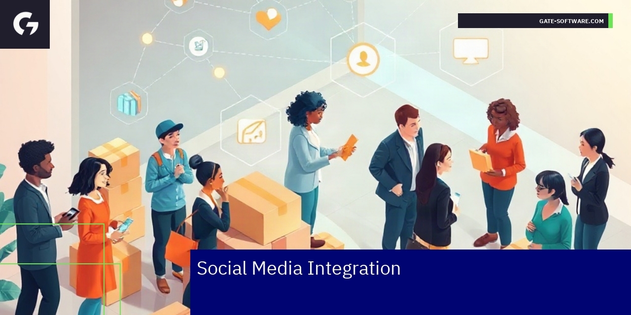 Social Media Integration in Magento with Hyva Magento store with social media icons and AI generated emails