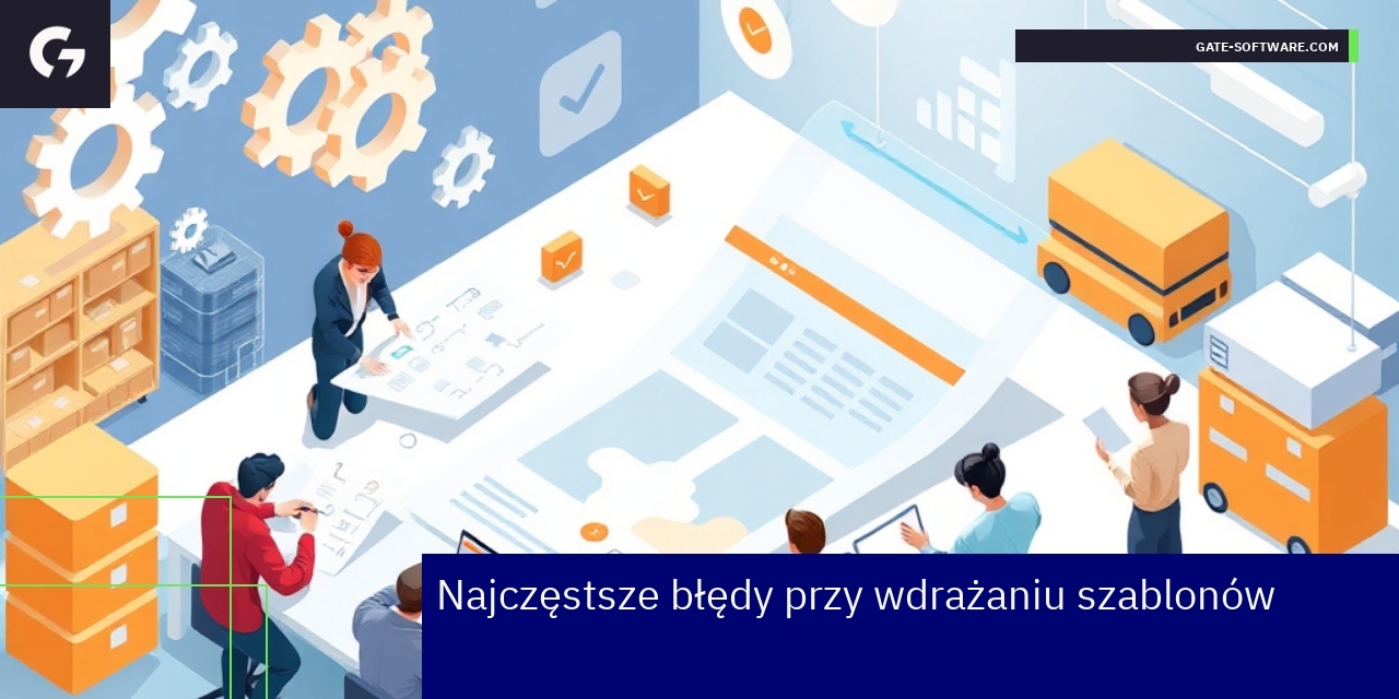 Schemat błędów i rozwiązań przy wdrażaniu szablonów