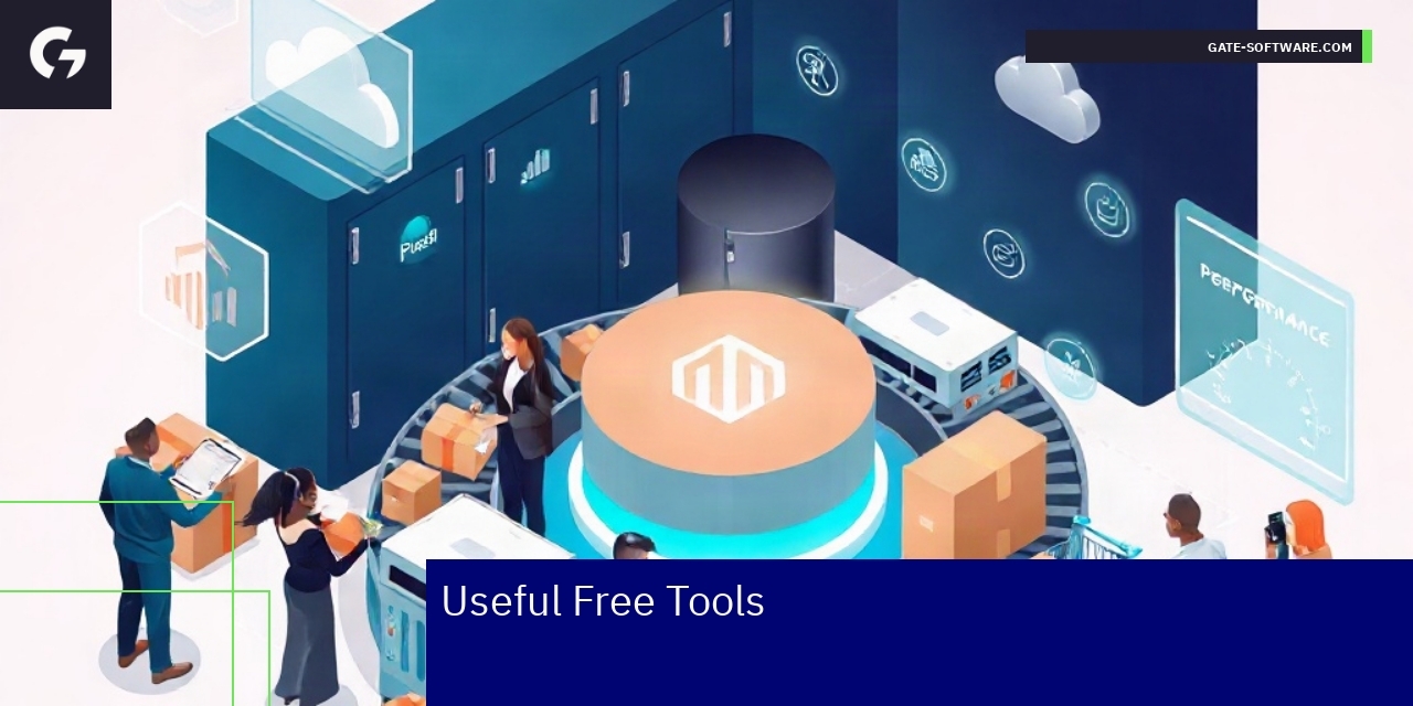 Free SEO Tools and Magento Metadata Optimization Magento SEO setup with free tools illustration