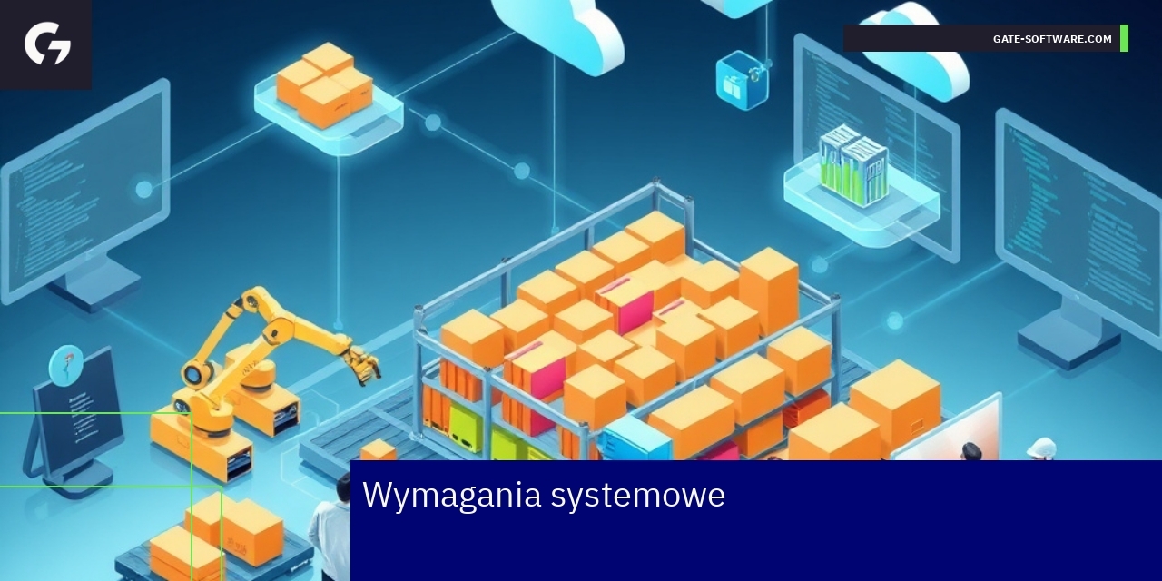 Schemat wymagań sprzętowych i sieciowych platformy UiR