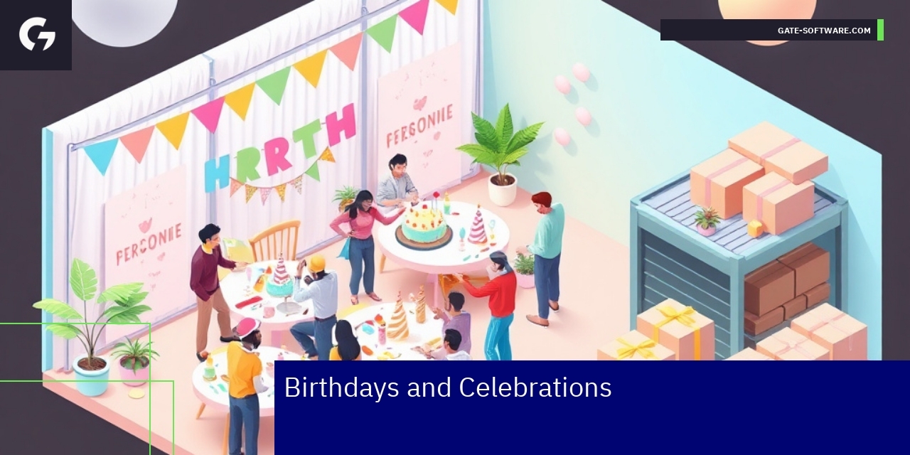 Birthday decorations and personalized event accessories