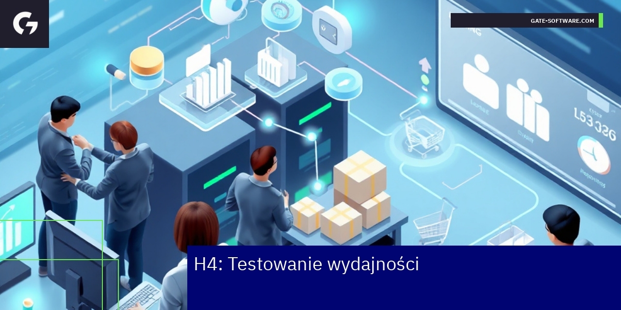 Schemat testów wydajności platformy Hyva