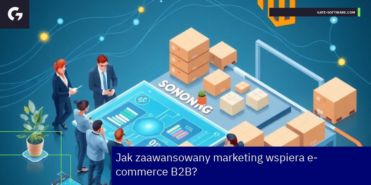Schemat marketingu B2B i platforma Magento 2