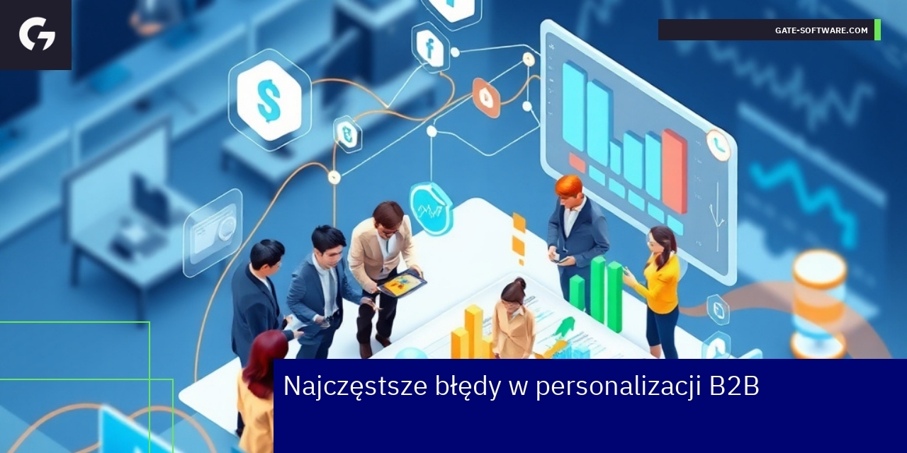 Najczęstsze błędy personalizacji zakupów B2B Schemat błędów w personalizacji oferty B2B