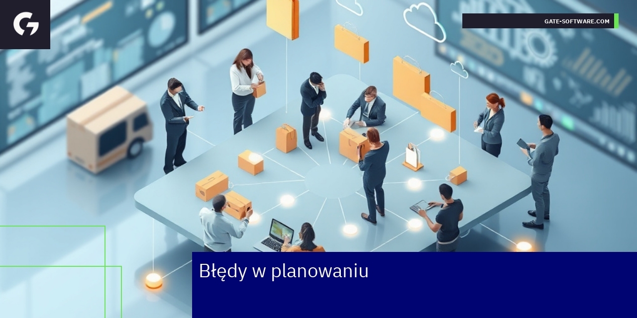 Schemat błędów w planowaniu wdrożenia systemu Hyva