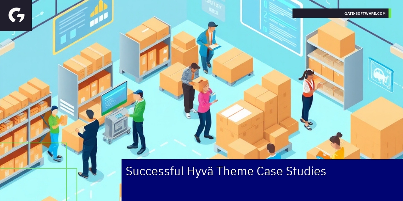 Hyvä Theme Integration Benefits in Magento Stores Diagram showing Hyvä theme impact on Magento stores